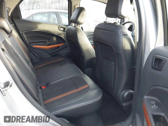 2018 Ford EcoSport SES with VIN MAJ6P1CL1JC189183, listed as a IAAI auction lot 41120875 with 95,741 mi miles and . Bid and sale history available at DreamBid. Image 8.