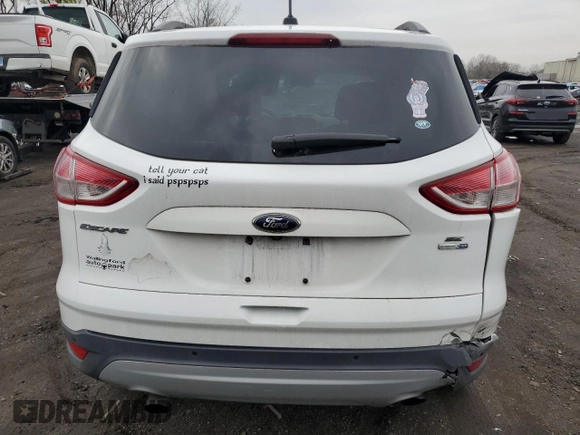 2016 Ford Escape SE with VIN 1FMCU9G91GUC68547, listed as a Copart auction lot 52770635 with 100,111 mi miles and Salvage Title. Bid and sale history available at DreamBid. Image 6.