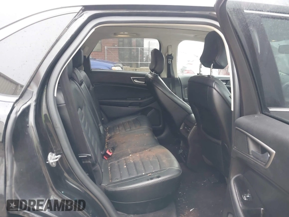 2015 Ford Edge SEL with VIN 2FMTK4J93FBC24166, listed as a IAAI auction lot 41322955 with 91,362 mi miles. Bid and sale history available at carsss.com. Image 8.