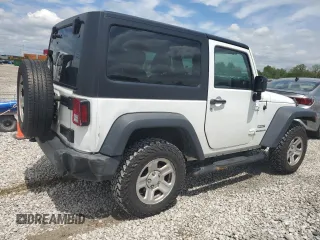 2017 Jeep Wrangler Sport z VIN 1C4AJWAG9HL695203, wystawiony jako Copart lot #56165835 z przebiegiem 106 367 mil mil oraz Szkoda całkowita • Salvage title. Historia ofert i sprzedaży dostępna na DreamBid. Obrazek 3.