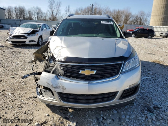 2017 Chevrolet Traverse LS with VIN 1GNKRFED7HJ353488, listed as a Copart auction lot 51618795 with 0 mi miles and Clean Title. Bid and sale history available at carsss.com. Image 5.