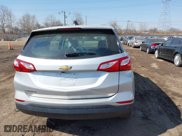 2021 Chevrolet Equinox LS with VIN 3GNAXHEV6MS138845, listed as a IAAI auction lot 41800494 with 27,493 mi miles and . Bid and sale history available at DreamBid. Image 17.