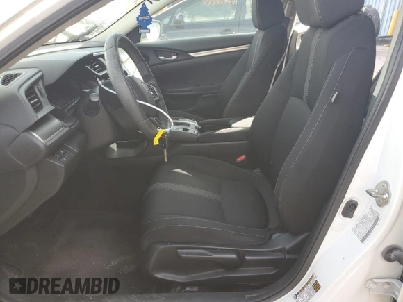 2019 Honda Civic LX with VIN 2HGFC2F61KH602592, listed as a Copart auction lot 49295655 with 96,526 mi miles and Salvage Title. Bid and sale history available at DreamBid. Image 7.