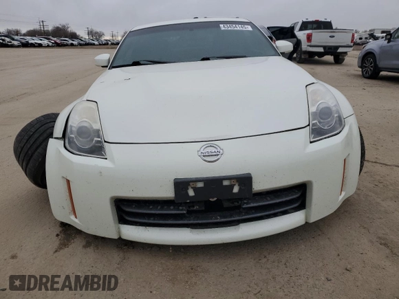 2008 Nissan 350Z Enthusiast with VIN JN1BZ34E88M752591, listed as a Copart auction lot 43454145 with 109,662 mi miles and Salvage Title. Bid and sale history available at carsss.com. Image 5.