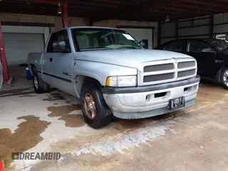 1999 Dodge 1500 with VIN 3B7HC13Y7XG183162, listed as a IAAI auction lot 42111930 with 396,192 mi miles. Bid and sale history available at carsss.com. Image 1.