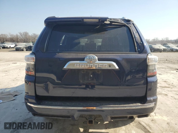 2016 Toyota 4Runner Limited with VIN JTEBU5JRXG5310818, listed as a Copart auction lot 48589535 with 118,806 mi miles and Salvage Title. Bid and sale history available at DreamBid. Image 6.