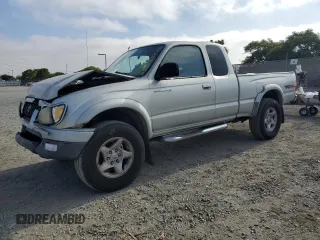 2001 Toyota Tacoma PreRunner with VIN 5TESN92N51Z852448, listed as a Copart auction lot 63047955 with 298,039 mi miles and Salvage title. Bid and sale history available at DreamBid. Image 1.