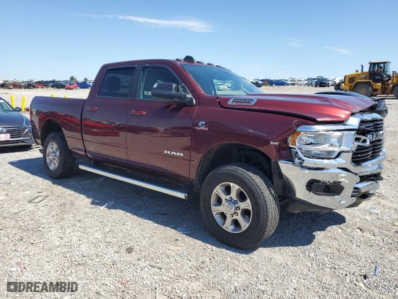 2020 Ram 2500 Big Horn with VIN 3C6UR5DL1LG111480, listed as a Copart auction lot 60237044 with 16,311 mi miles and Salvage Title. Bid and sale history available at carsss.com. Image 4.