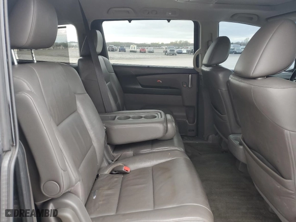 2013 Honda Odyssey Touring with VIN 5FNRL5H91DB020909, listed as a Copart auction lot 51062805 with 198,206 mi miles and Salvage Title. Bid and sale history available at carsss.com. Image 11.