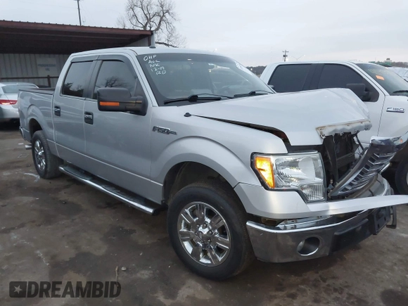 2012 Ford F-150 XL with VIN 1FTFW1CF7CKD78338, listed as a IAAI auction lot 41184780 with 1 mi miles. Bid and sale history available at carsss.com. Image 1.