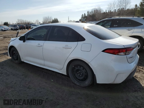 2021 Toyota Corolla L with VIN 5YFBPMBE0MP153686, listed as a Copart auction lot 47201795 with 81,136 mi miles and Clean Title. Bid and sale history available at carsss.com. Image 2.