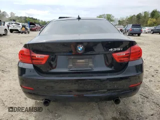 2015 BMW 4 Series 435i with VIN WBA3R1C58FK195520, listed as a Copart auction lot 52079125 with 101,584 mi miles and Salvage title. Bid and sale history available at DreamBid. Image 6.