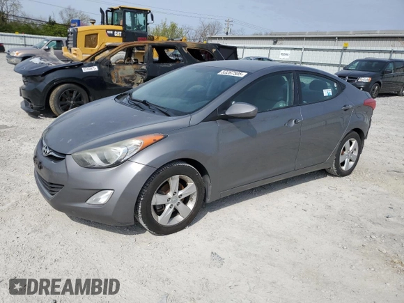 2013 Hyundai Elantra GLS с VIN 5NPDH4AE8DH207773, выставлен на аукционе Copart как лот 53267505 с пробегом 144 775 миль миль и Списание • Salvage title. История ставок и продаж доступна на DreamBid. Изображение 1.