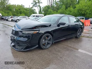 2023 Honda Accord Sport-L with VIN 1HGCY2F70PA033706, listed as a IAAI auction lot 42281906 with 62,079 mi miles and . Bid and sale history available at DreamBid. Image 2.