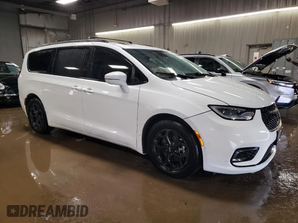 2021 Chrysler Pacifica Hybrid Limited с VIN 2C4RC1S78MR507416, выставлен на аукционе Copart как лот 49096925 с пробегом 51 029 миль миль и Списание • Salvage title. История ставок и продаж доступна на DreamBid. Изображение 4.