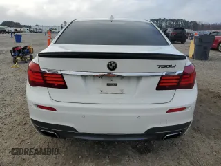 2015 BMW 7 Series 750Li with VIN WBAYE8C56FD780949, listed as a Copart auction lot 85638034 with 95,259 mi miles and Clean Title. Bid and sale history available at carsss.com. Image 6.