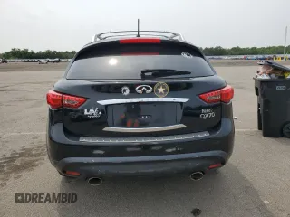 2017 Infiniti QX70 z VIN JN8CS1MW0HM412181, wystawiony jako Copart lot #60594815 z przebiegiem 127 971 mil mil oraz Szkoda całkowita • Salvage title. Historia ofert i sprzedaży dostępna na DreamBid. Obrazek 6.
