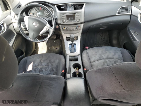 2013 Nissan Sentra SV with VIN 3N1AB7APXDL669682, listed as a Copart auction lot 49552735 with 167,009 mi miles and Salvage Title. Bid and sale history available at carsss.com. Image 8.