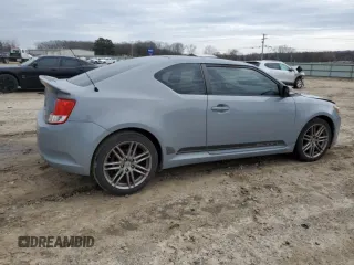 2012 Scion tC with VIN JTKJF5C77C3026437, listed as a Copart auction lot 45484865 with 215,709 mi miles and Salvage Title. Bid and sale history available at carsss.com. Image 3.