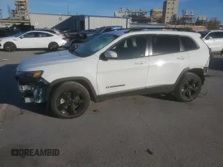 2019 Jeep Cherokee Altitude with VIN 1C4PJLLX5KD381586, listed as a Copart auction lot 48246495 with 82,851 mi miles and Salvage Title. Bid and sale history available at carsss.com. Image 1.