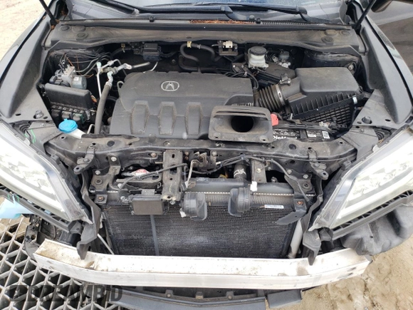 2016 Acura RDX Advance with VIN 5J8TB3H79GL009557, listed as a Copart auction lot 44970545 with 57,306 mi miles and Salvage title. Bid and sale history available at DreamBid. Image 12.