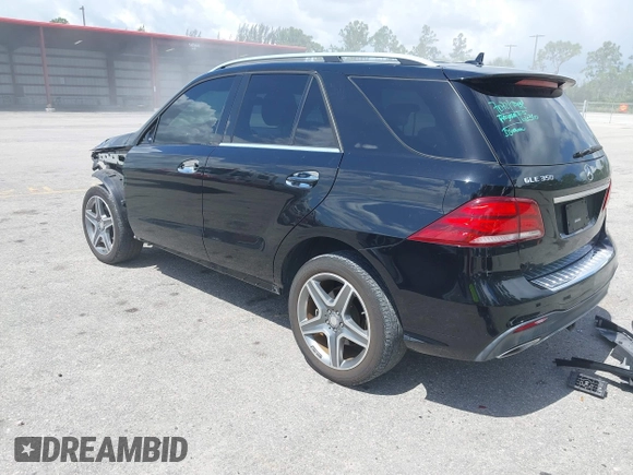 2017 Mercedes-Benz GLE 350 with VIN 4JGDA5JB1HA861393, listed as a IAAI auction lot 42546697 with 50,033 mi miles and . Bid and sale history available at DreamBid. Image 3.