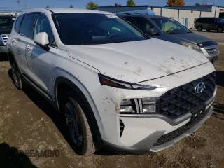 2021 Hyundai Santa Fe SE with VIN 5NMS1DAJ2MH345900, listed as a Copart auction lot 63640132 with 23,576 mi miles. Bid and sale history available at carsss.com. Image 1.