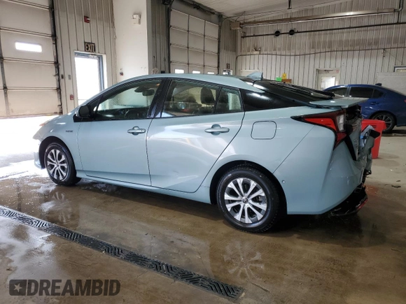 2020 Toyota Prius LE with VIN JTDL9RFU2L3013546, listed as a Copart auction lot 58973725 with 42,518 mi miles and Salvage title. Bid and sale history available at DreamBid. Image 2.