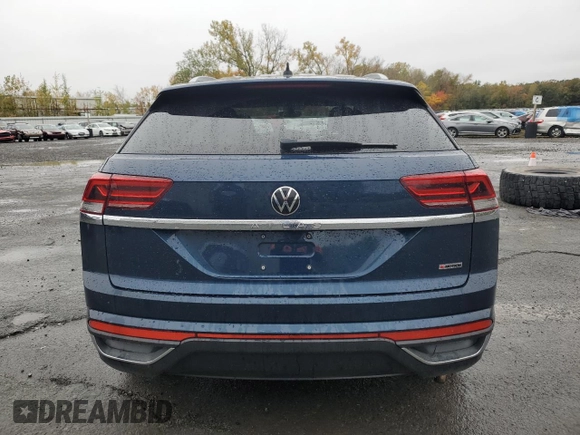 2021 Volkswagen Atlas S with VIN 1V2GC2CA0MC209893, listed as a Copart auction lot 75984414 with 35,558 mi miles and Salvage title. Bid and sale history available at DreamBid. Image 6.