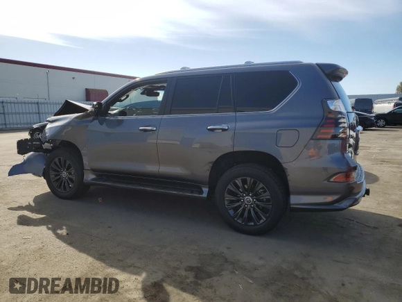2023 Lexus GX 460 Luxury с VIN JTJGM7BX0P5367285, выставлен на аукционе Copart как лот 81105984 с пробегом 6 838 миль миль и Списание • Salvage title. История ставок и продаж доступна на DreamBid. Изображение 2.