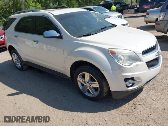 2015 Chevrolet Equinox LTZ with VIN 1GNFLHEK1FZ116278, listed as a IAAI auction lot 42238905 with 190,504 mi miles and . Bid and sale history available at DreamBid. Image 1.