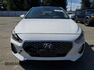 2019 Hyundai Elantra GT with VIN KMHH35LE7KU107245, listed as a Copart auction lot 53916705 with 28,297 mi miles and Salvage Title. Bid and sale history available at carsss.com. Image 5.