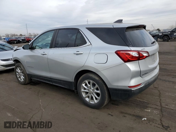 2021 Chevrolet Equinox LT with VIN 3GNAXUEV3MS179183, listed as a Copart auction lot 44121505 with 97,509 mi miles and Salvage Title. Bid and sale history available at DreamBid. Image 2.