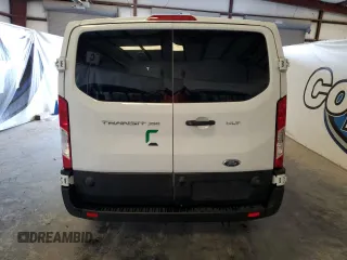 2024 Ford Transit Passenger XL with VIN 1FBAX2Y89RKA86131, listed as a Copart auction lot 54841145 with 14,890 mi miles and Salvage Title. Bid and sale history available at carsss.com. Image 6.