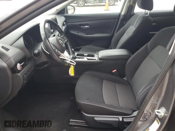 2021 Nissan Sentra SV with VIN 3N1AB8CV2MY296934, listed as a Copart auction lot 56463445 with 43,328 mi miles and Salvage title. Bid and sale history available at DreamBid. Image 7.