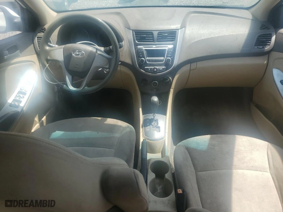 2014 Hyundai Accent GLS with VIN KMHCT4AE4EU654520, listed as a Copart auction lot 54271975 with 0 mi miles and Clean Title. Bid and sale history available at carsss.com. Image 8.