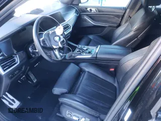 2020 BMW X5 M50i with VIN 5UXJU4C03L9C25591, listed as a Copart auction lot 66650082 with 0 mi miles. Bid and sale history available at carsss.com. Image 7.