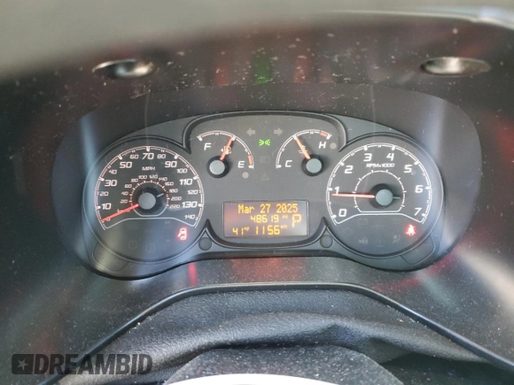 2016 Ram ProMaster City Cargo Tradesman with VIN ZFBERFAT3G6B52083, listed as a Copart auction lot 50864975 with 48,619 mi miles and Salvage title. Bid and sale history available at DreamBid. Image 9.