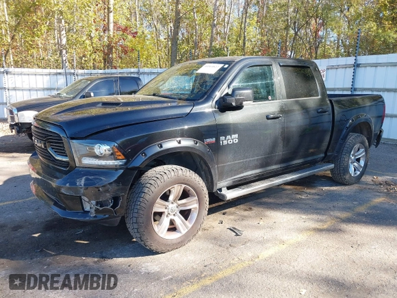 2018 Ram 1500 Sport z VIN 1C6RR7MT0JS174934, wystawiony jako IAAI lot #40564822 z przebiegiem 77 304 mil mil oraz . Historia ofert i sprzedaży dostępna na DreamBid. Obrazek 17.