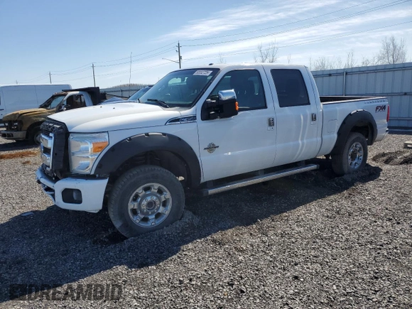 2016 Ford F-350 Platinum with VIN 1FT8W3BT3GEA67991, listed as a Copart auction lot 50552725 with 115,760 mi miles and Salvage Title. Bid and sale history available at DreamBid. Image 1.