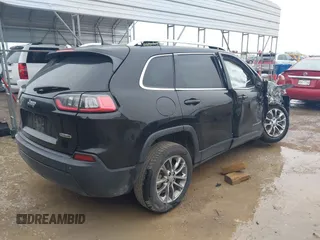 2020 Jeep Cherokee Altitude with VIN 1C4PJLLB7LD541635, listed as a IAAI auction lot 41892489 with 78,424 mi miles. Bid and sale history available at carsss.com. Image 4.