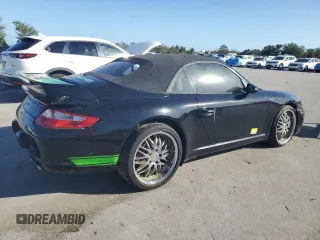 2006 Porsche 911 Carrera with VIN WP0CA29976S756591, listed as a Copart auction lot 77962404 with 110,147 mi miles and Salvage Title. Bid and sale history available at carsss.com. Image 3.