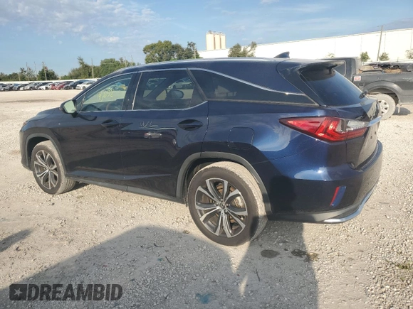 2021 Lexus RX 350L with VIN JTJHZKEA6M2021819, listed as a Copart auction lot 74559854 with 14,652 mi miles and Salvage title. Bid and sale history available at DreamBid. Image 2.