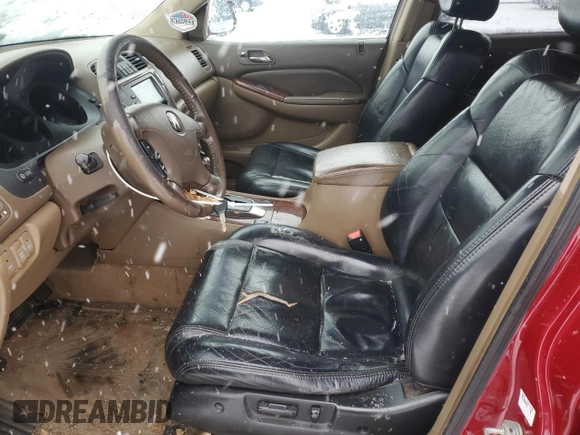 2004 Acura MDX with VIN 2HNYD18244H561316, listed as a Copart auction lot 41393815 with 329,658 mi miles and Salvage Title. Bid and sale history available at carsss.com. Image 7.