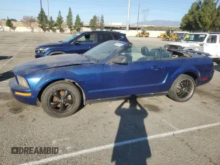 2007 Ford Mustang Deluxe with VIN 1ZVHT84N275199884, listed as a Copart auction lot 46511415 with 180,924 mi miles and Clean Title. Bid and sale history available at carsss.com. Image 1.
