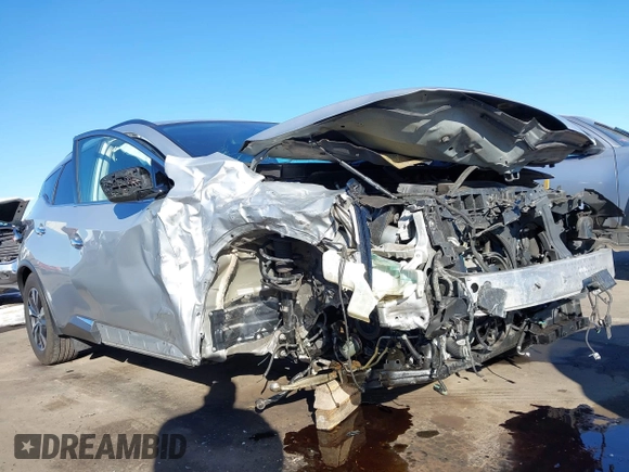 2020 Nissan Murano SV z VIN 5N1AZ2BJ3LN135407, wystawiony jako IAAI lot #41316924 z przebiegiem 83 656 mil mil oraz . Historia ofert i sprzedaży dostępna na DreamBid. Obrazek 1.