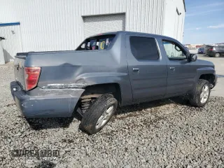 2012 Honda Ridgeline RTL with VIN 5FPYK1F58CB452281, listed as a Copart auction lot 54279455 with 189,314 mi miles and Salvage title. Bid and sale history available at DreamBid. Image 3.