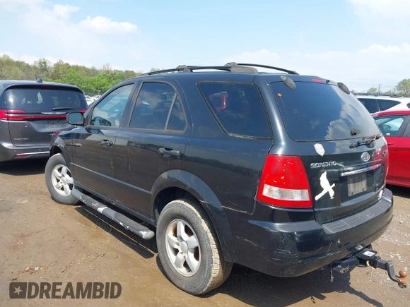2006 Kia Sorento LX with VIN KNDJD733965650982, listed as a IAAI auction lot 42005208 with 189,991 mi miles and . Bid and sale history available at DreamBid. Image 3.
