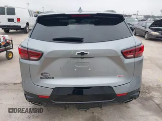 2023 Chevrolet Blazer RS with VIN 3GNKBERS4PS118163, listed as a IAAI auction lot 41394827 with 20,284 mi miles and . Bid and sale history available at DreamBid. Image 16.