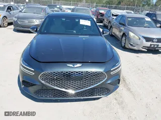 2022 Genesis G70 2.0T with VIN KMTG34TA0NU089099, listed as a IAAI auction lot 41708106 with 35,550 mi miles. Bid and sale history available at carsss.com. Image 11.